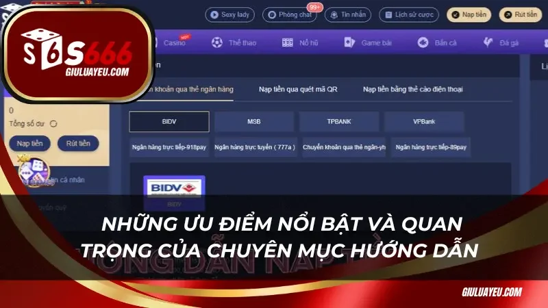 Những ưu điểm nổi bật và quan trọng của chuyên mục hướng dẫn 